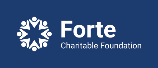 Forte CF Master logo (Blue bg)